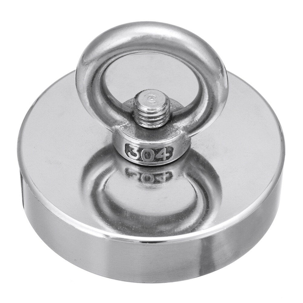35-600KG Neodymium Fishing Salvage Recovery Magnet with 20M Rope and Gloves For Detecting Metal Treasure
