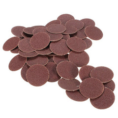 50pcs 2 Inch 80 Grit Roll Lock Sanding Disc Abrasive Pads
