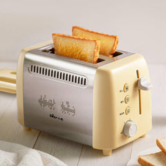 Automatic Household Toaster Two pieces of bread Toaster for Breakfast Bread Maker