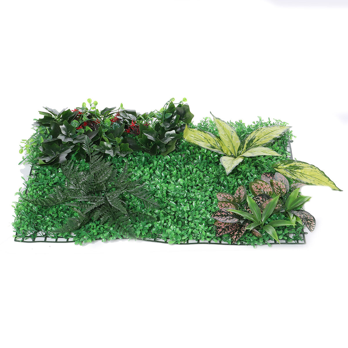 Green Plant Wall Background Wall Plastic Simulation Plant Lawn Wall