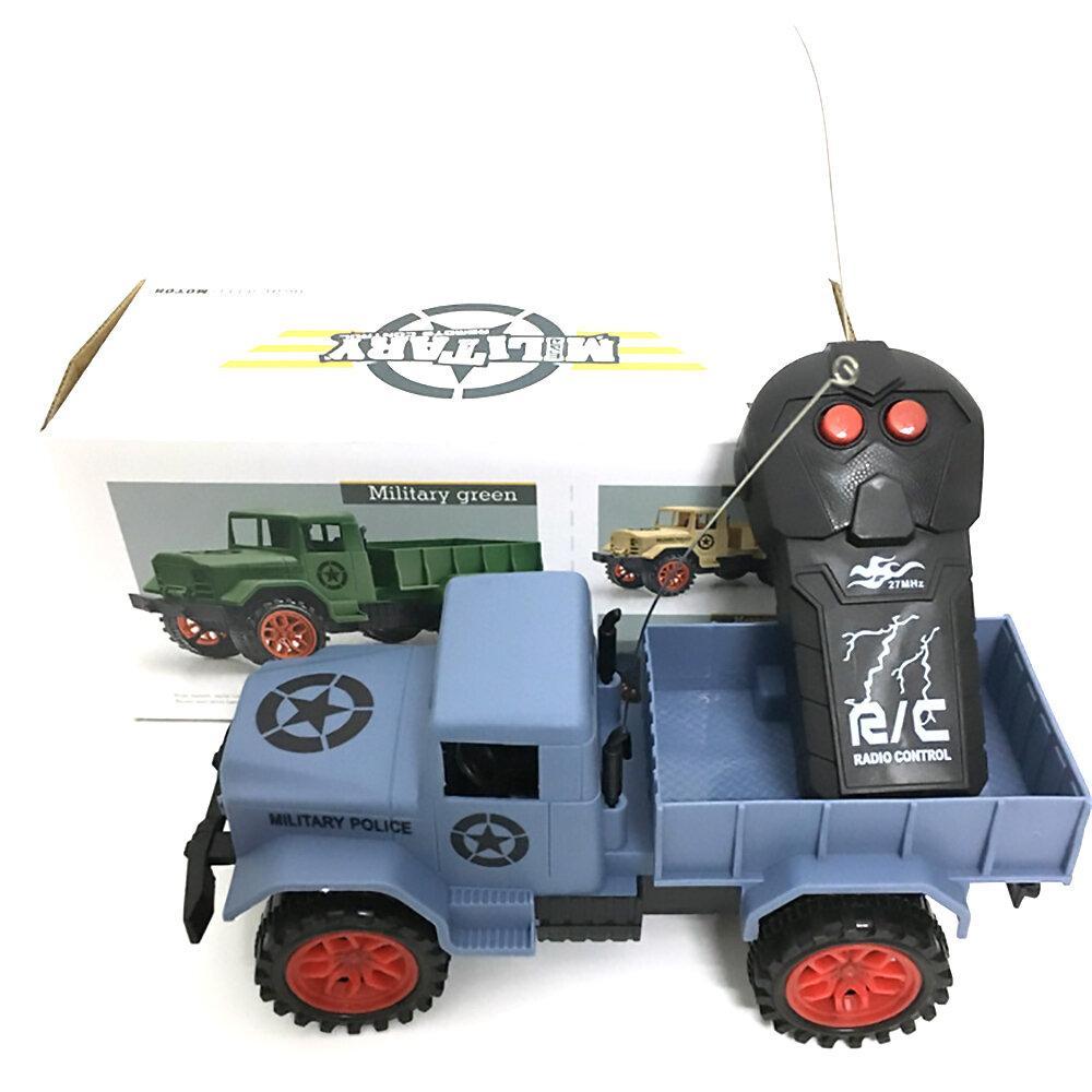 27Mhz 4WD Crawler Off Road RC Car RTR Vehicle Models Military Truck
