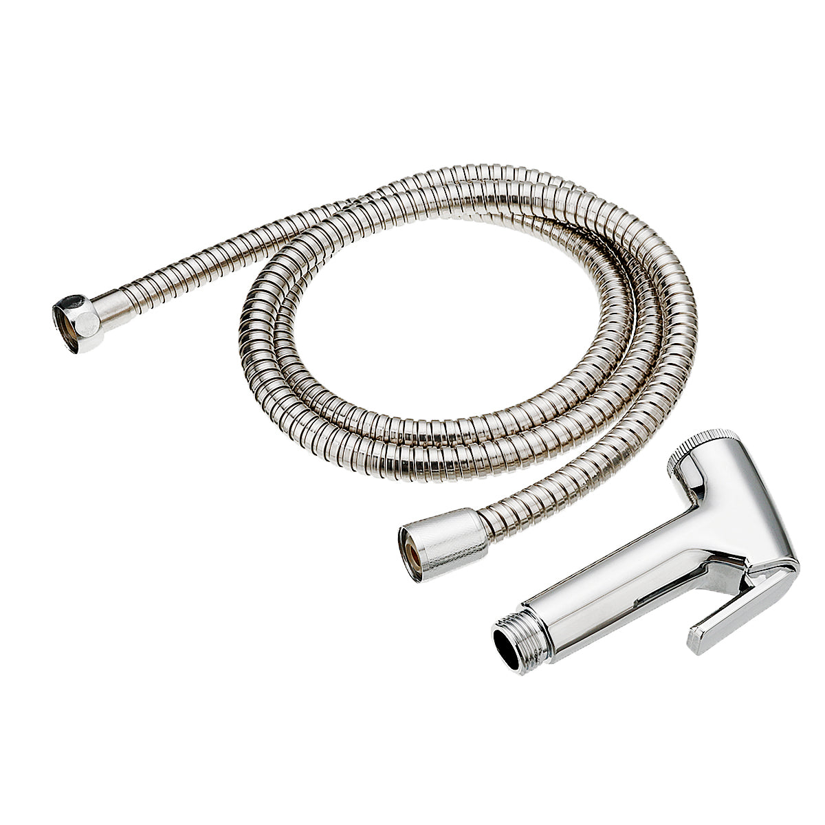 ABS Bathroom Portable Bidet Sprayer Handhold Toilet Bidet Shower Head Sprayer for Personal Hygiene w/ 1.5m Stainless Steel Hose
