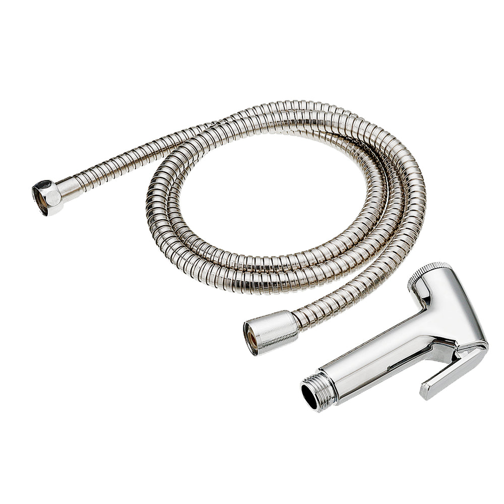 ABS Bathroom Portable Bidet Sprayer Handhold Toilet Bidet Shower Head Sprayer for Personal Hygiene w/ 1.5m Stainless Steel Hose