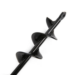 46x370mm Garden Auger Small Earth Planter Drill Bit Post Hole Digger for Electric
