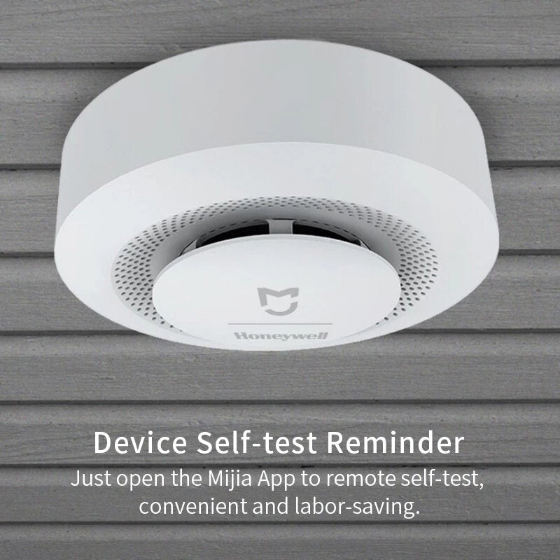Fire Alarm Detector Mijia APP Smoke Remote Alert Sensor Use With Multi-function Gateway
