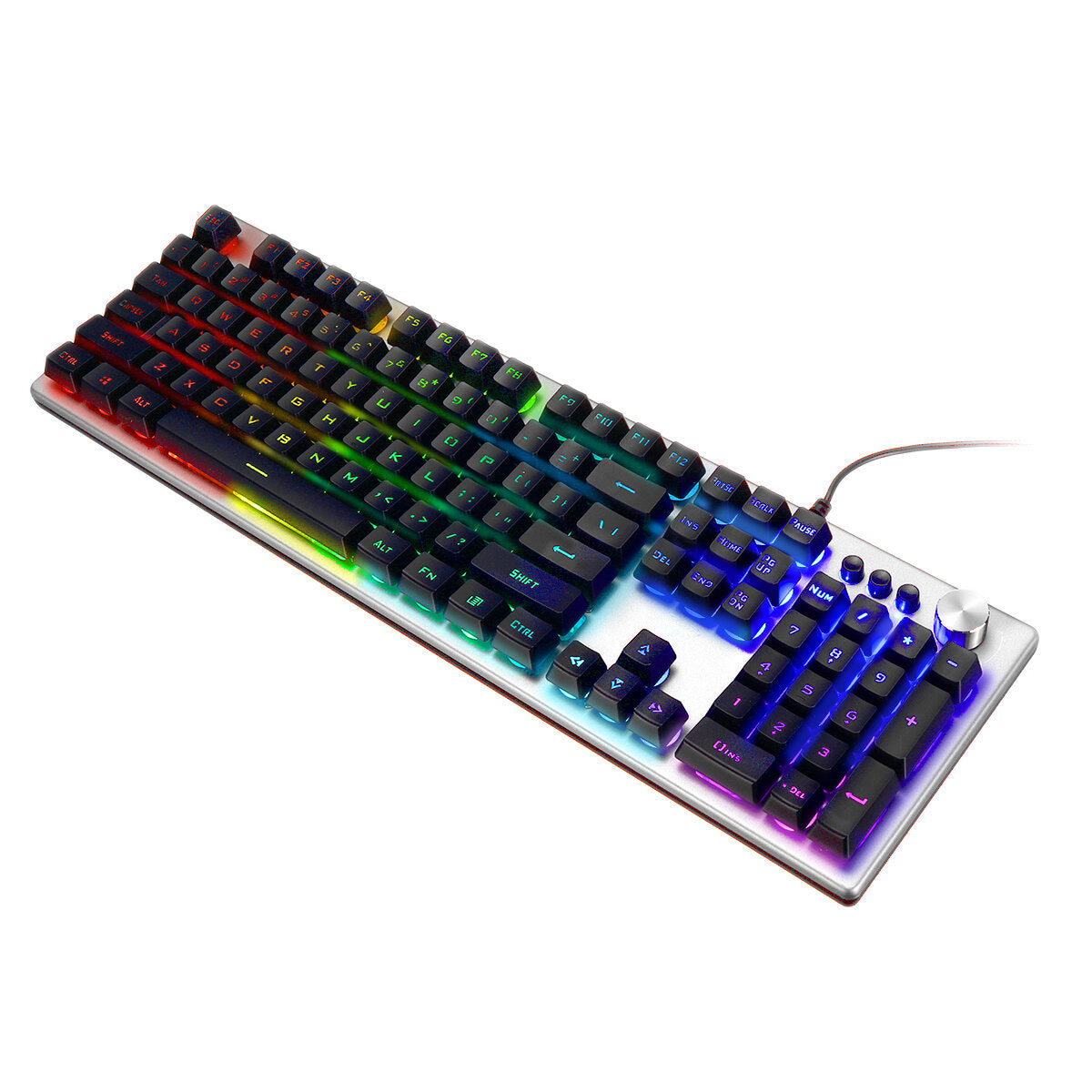 3-In-1 LED Backlit Gaming Keyboard Mouse Noise-Canceling Headset Combo with Mouse Pad