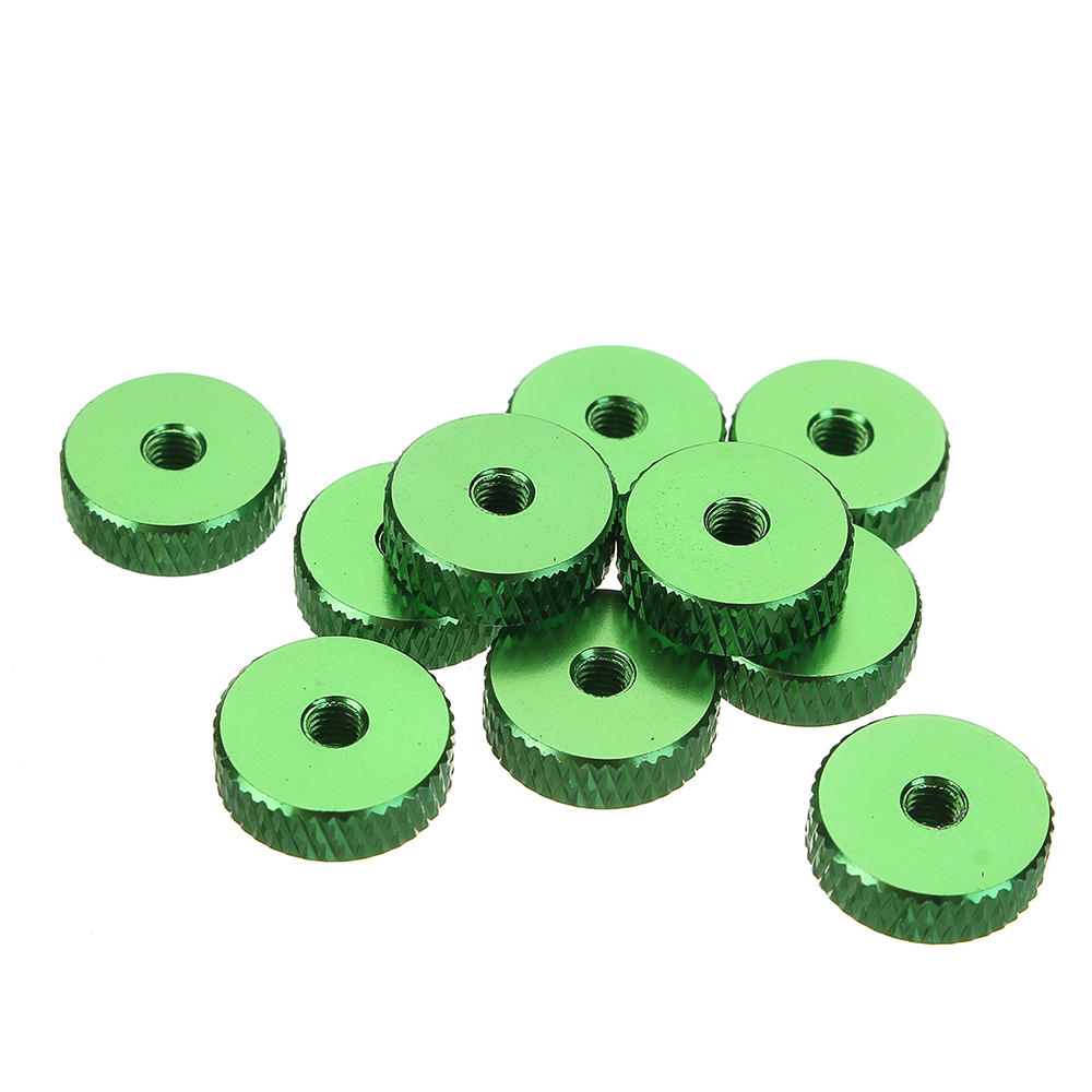 M4AN2 10Pcs M4 Big Cup Head Screw Washer Spacer Bolt Gasket Aluminum Alloy Multicolor
