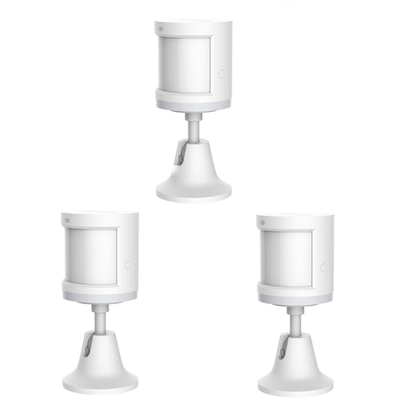 Wireless Human Body PIR Sensor Smart Home Kit Work with Gateway APP,[3 PCS]