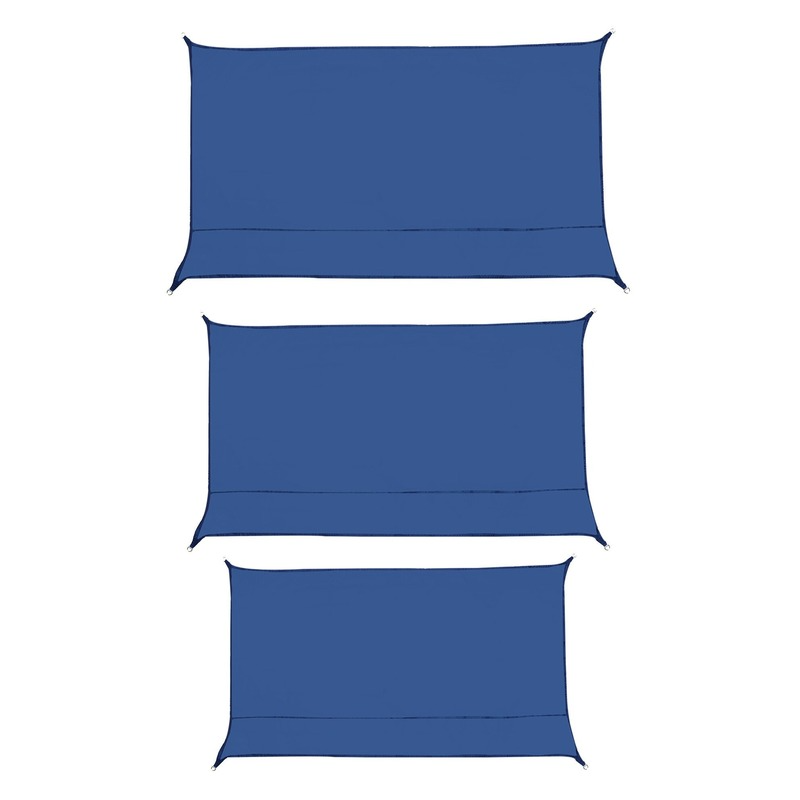 95% UV Block Sun Shade Sail Canopy Rectangle Sand-proof Sunshade For Outdoor Backyard Deck