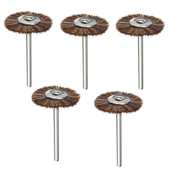 15pcs Bristle Brushes Set Deburring Cleaning Polishing Tool For Electric Grinder