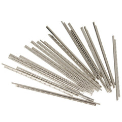 24Pcs Guitar Fret Wire Nickel Silver 60mm Long for Guitar Fretboard Repair