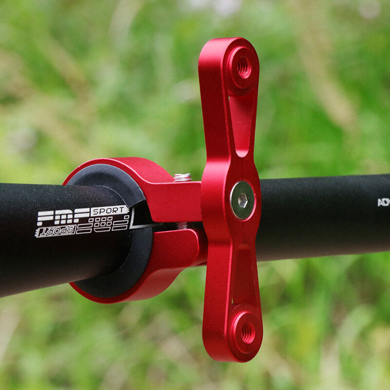 3-Colors Adjustable Aluminum Alloy Bicycle Bottle Cage Adapter for Bike Handlebar Seatpost