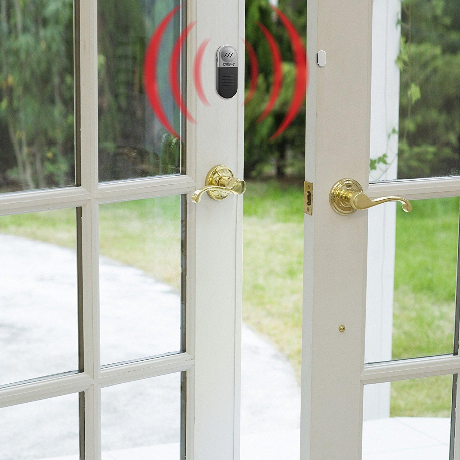 Loud 100dB Wireless Magnet Dual Triggered Sensor Door Window Alarm