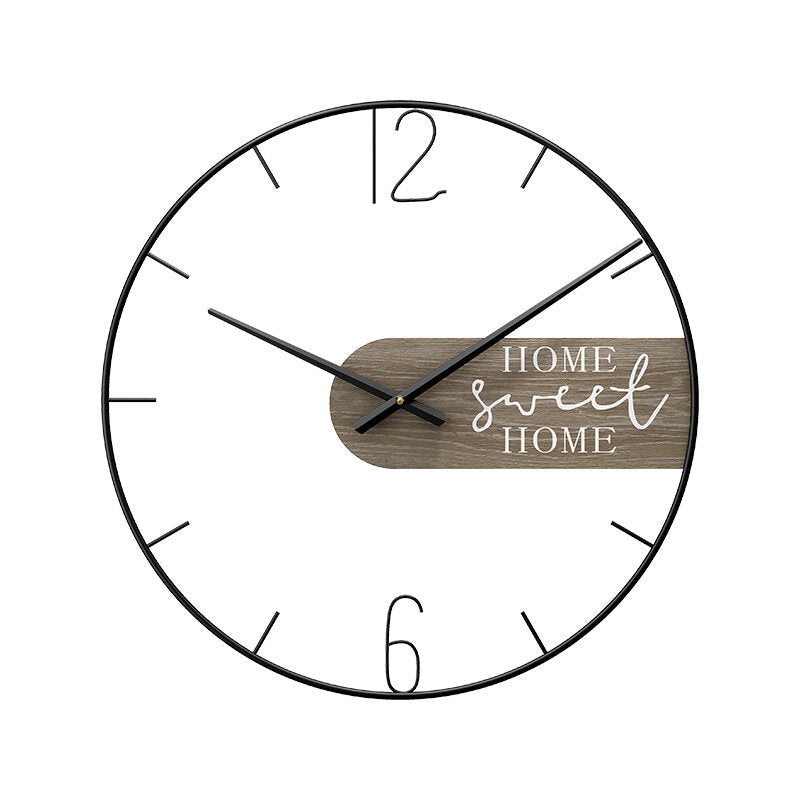 50CM Nordic Light Luxury Wall Clock Living Room Home Fashion Personality Creative Wall Clock Modern Minimalist Decoration