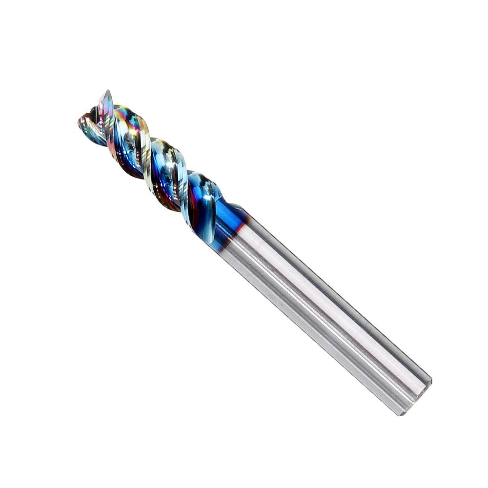 3-10mm DLC Colorful End Mill For Aircraft Aluminum Upgrade Milling Cutter CNC Machine Tool
