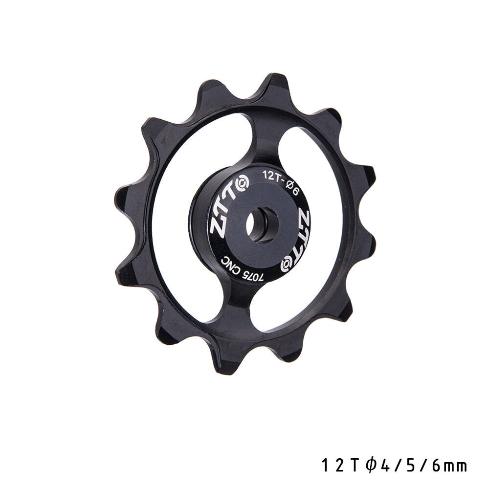 4/5/6mm Ceramic Bearing Aluminum Alloy Lightweight High Strength Rear Steering Wheel Of Mountain Road Bicycle Derailleur Pulley