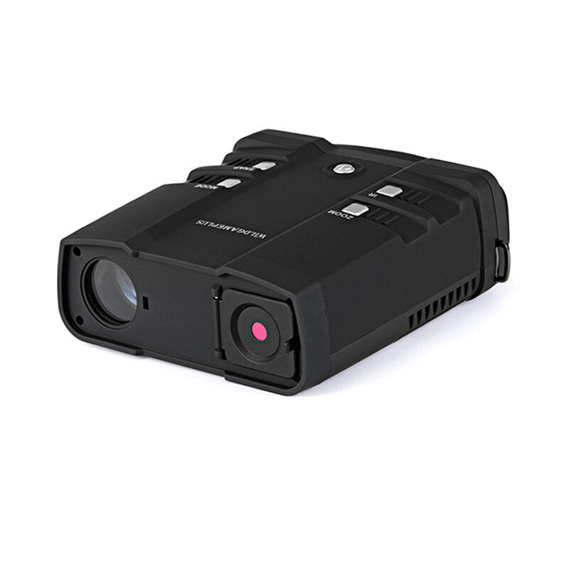 HD Infrared Night Vision Binoculars Hunting Camera 1080P Digital Zoom IR Telescope with TF Card Storage Bag for Wildlife Monitoring