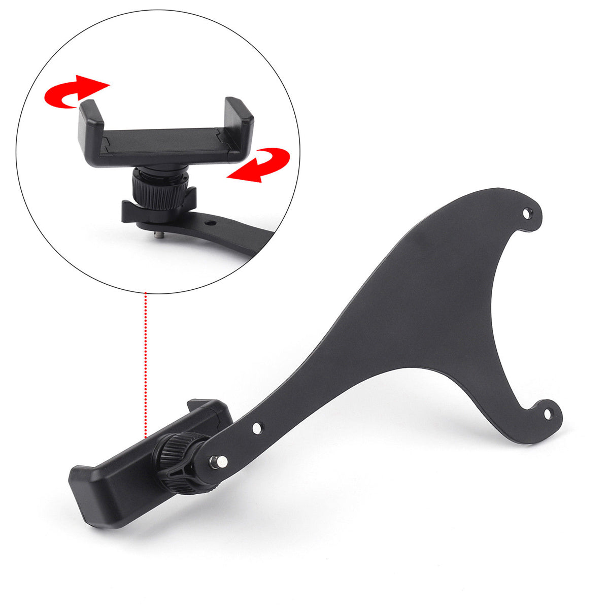 360° Rotation Car Phone Mount Cradle Holder Stand for Mini Cooper