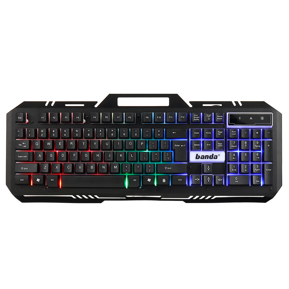 Gaming Keyboard Mouse Wired Stereo Headset Comobs with Anti-Slip Mouse Pad