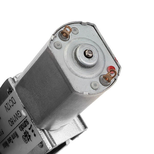 Low Speed High Torque Turbo Motor DC 12V 13rpm Worm Gear Reducer