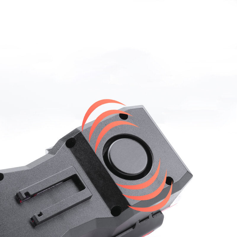 4-in-1 550LM Bike Headlight 4 Modes Bicycle Front Lights 130dB Horn 4-6.3inch Phone Holder Power Bank Outdoor Cycling