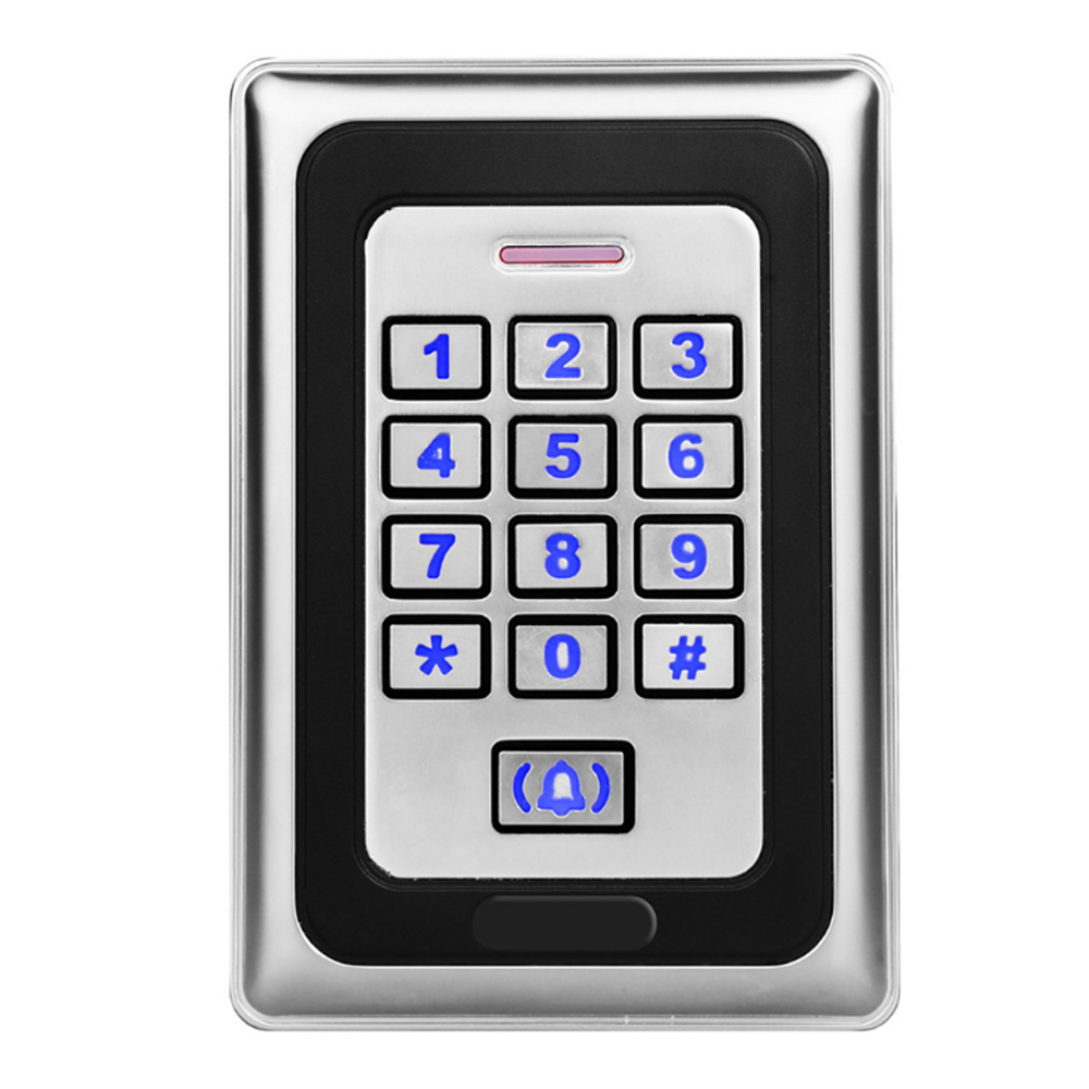 Metal Touch Access Controller ID Card Password Access Control System Attendance Machine