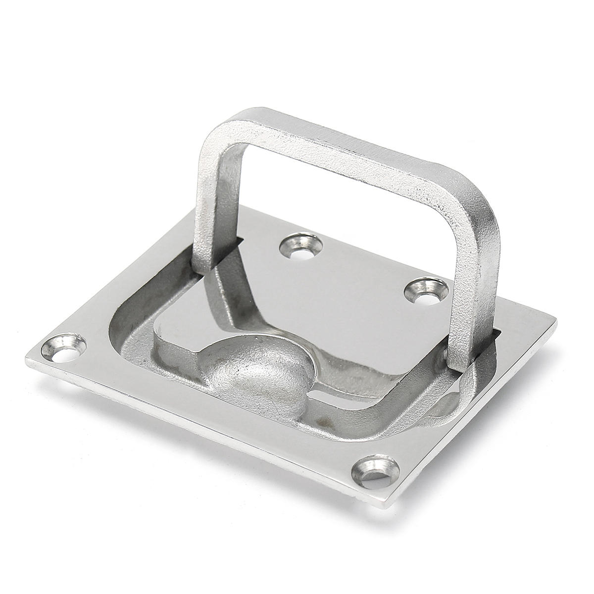 316 Stainless Steel Ring Pull Handle Hatch Latch Lift Yacht Flush Fitting Lifting Hardware