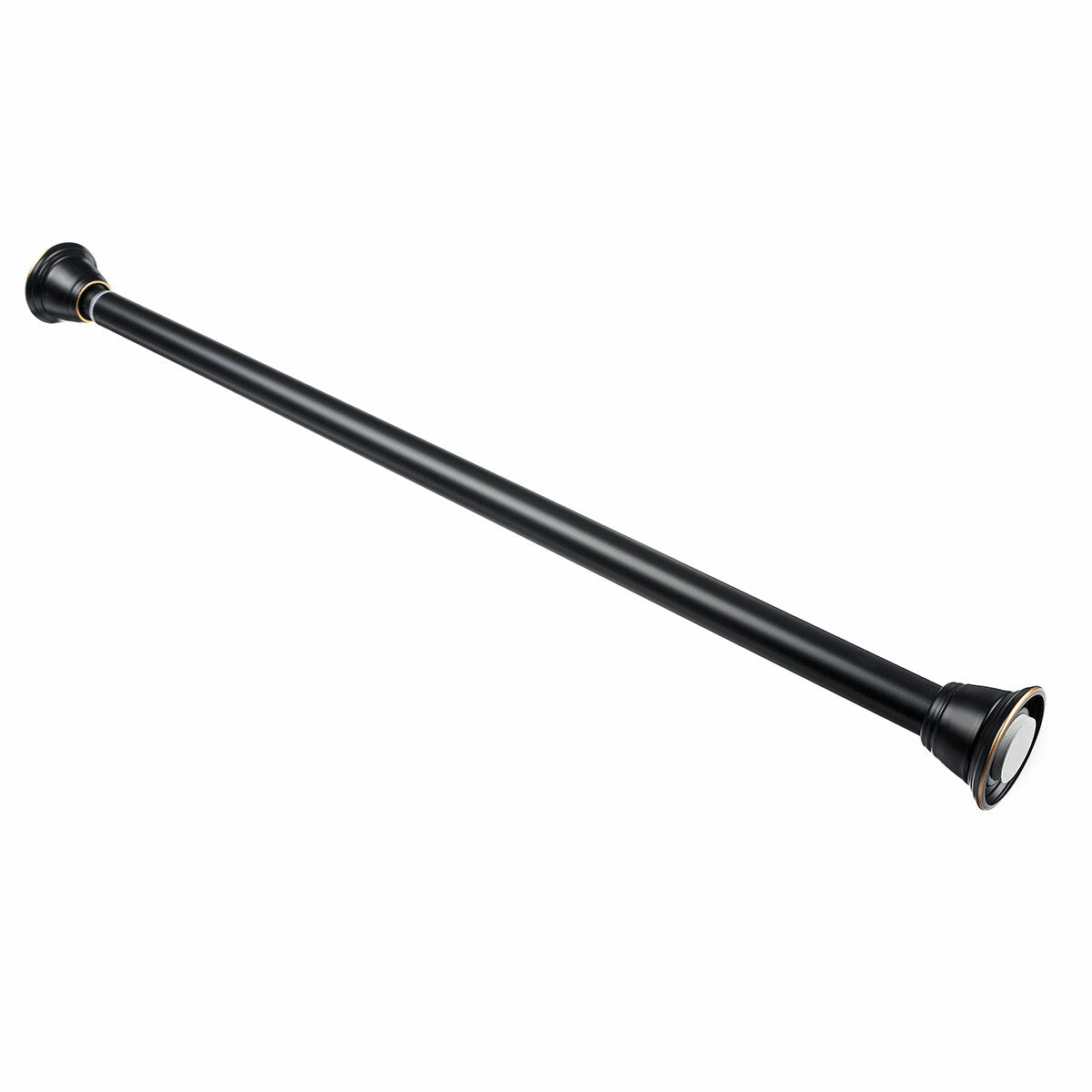Extendable Telescopic Shower Curtain Pole Rod Bath Door Window Stainless Steel