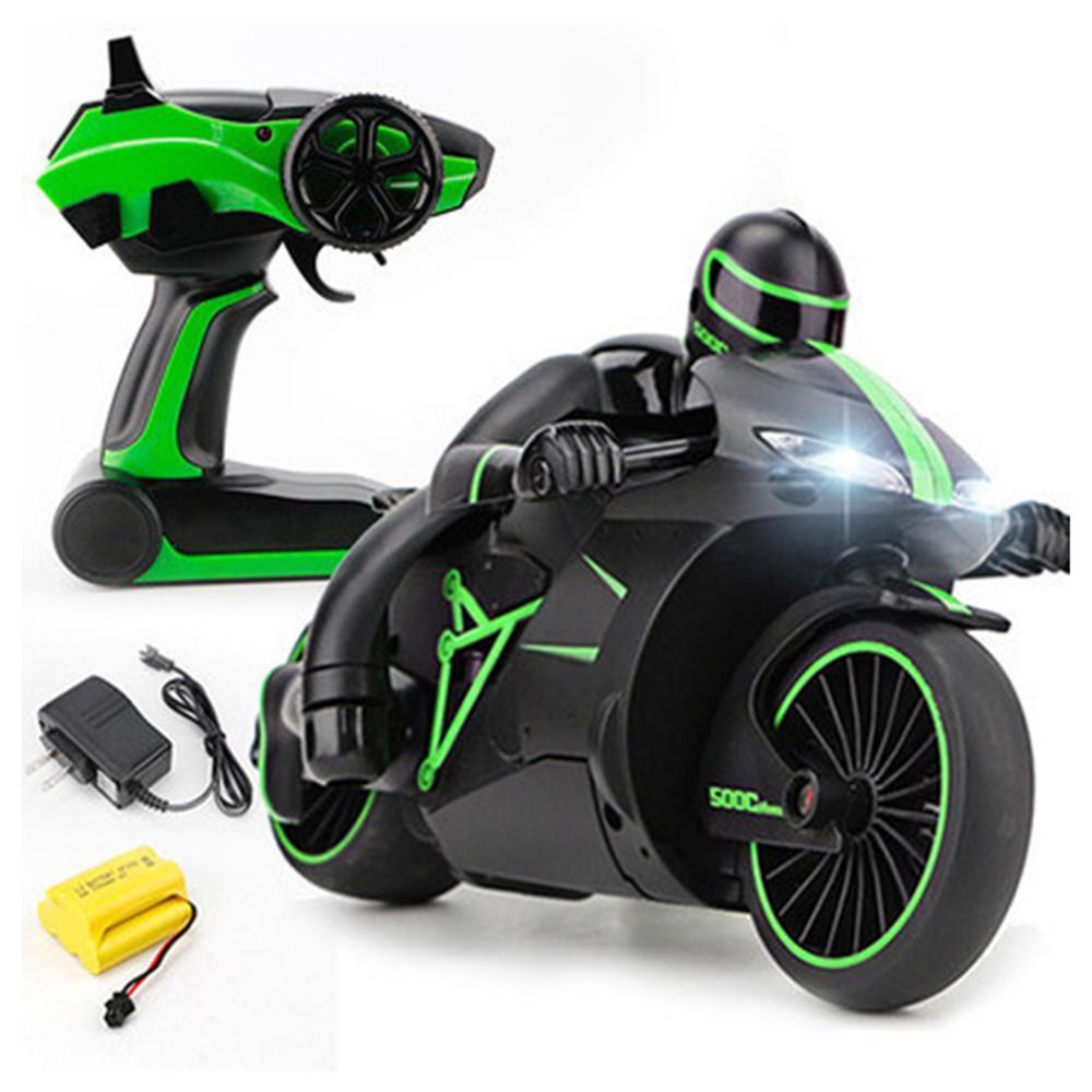 2.4G 20km/h Rc Car Motorcycle 30 Degree 24.4*12.7*14cm With Flashlight