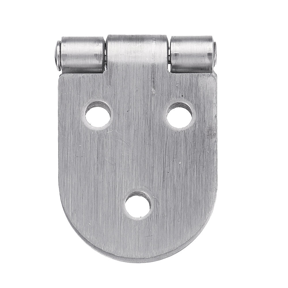 Stainless Steel Adjustable Half Round Door Butt Hinges Industrial Folding Hinge Furniture Hardware