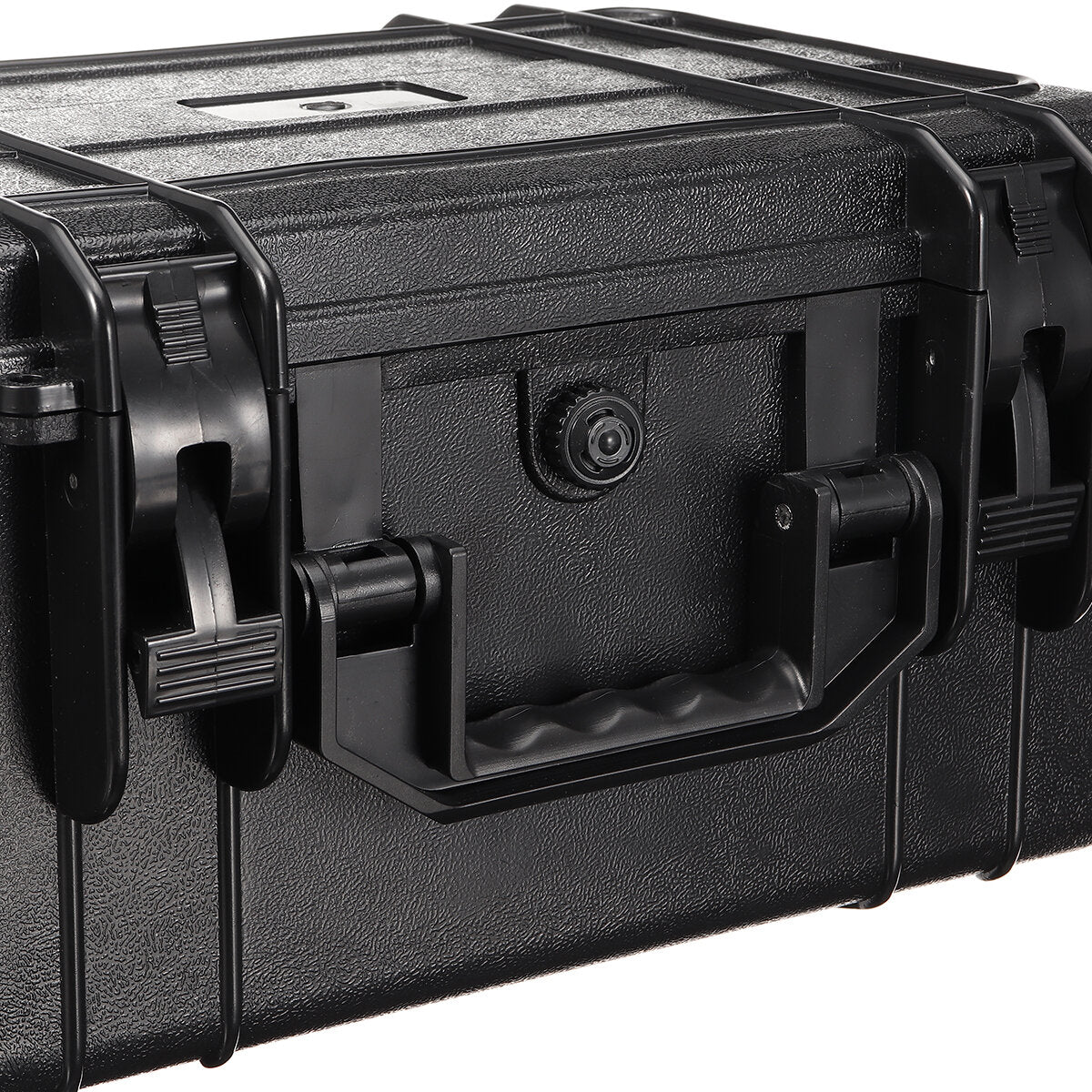 ABS Plastic Sealed Waterproof Storage Case Foam Impact -Resistant Hiking Portable Tool Box Dry Box