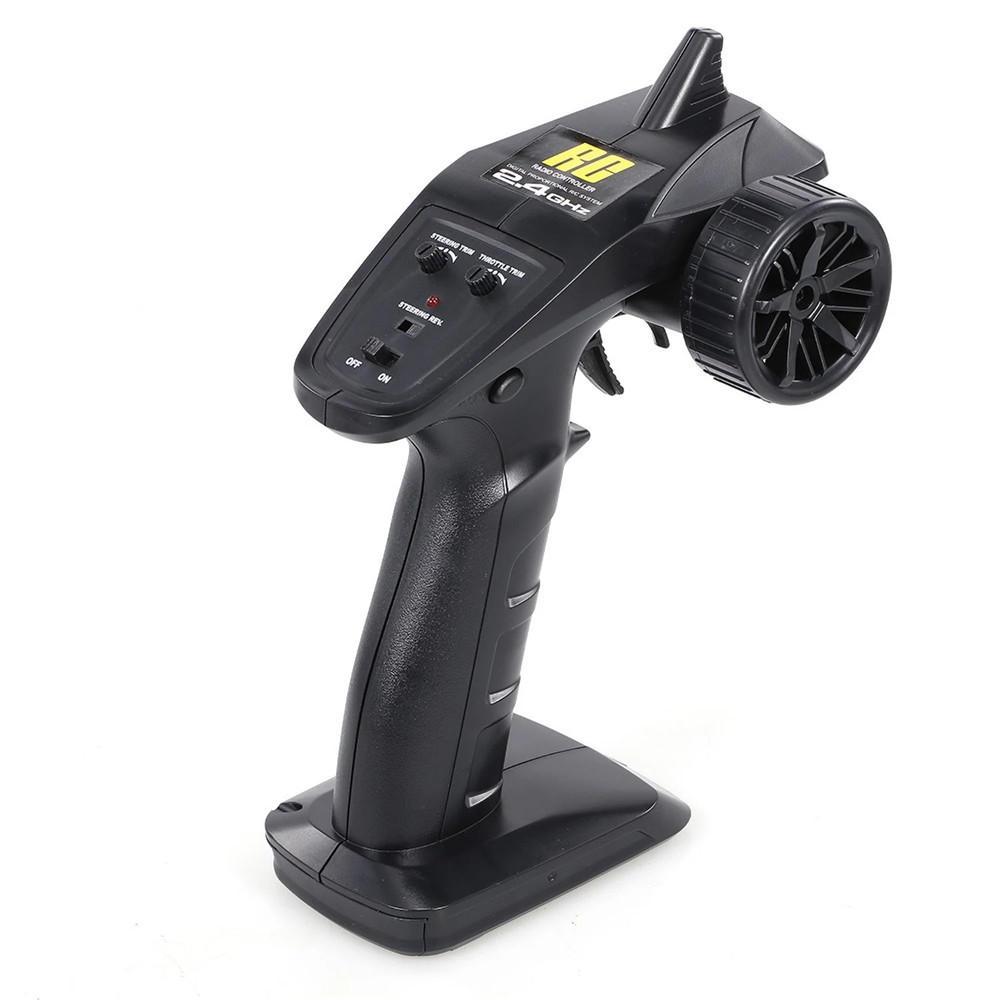 Brushed 2.4G 4WD 30km/h RC Car with LED Light Electric Off-Road Truck RTR Model