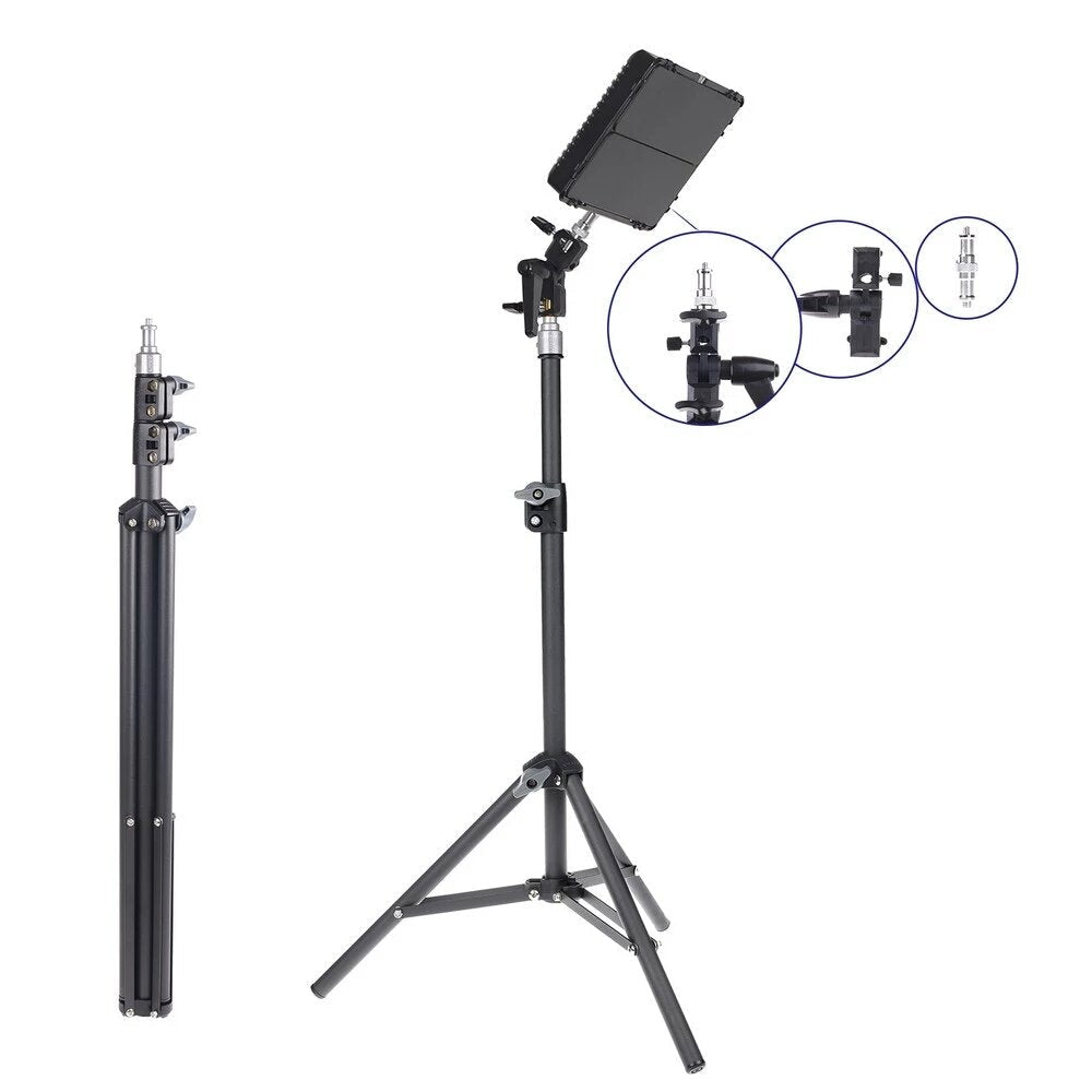 LED Video Light 3 in 1 Kit Photography Lighting Bi-color Photo Lamp Dimmable 3200K/5600K Studio Lamps