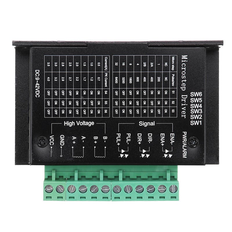 Stepper Motor Driver and 40mm Stepper Motor for CNC Engraving Machine