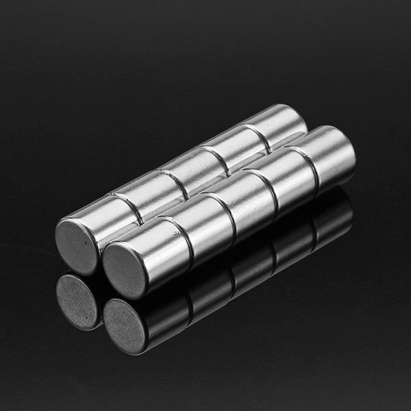 10pcs 10x10mm Round Magnets Rare Earth NdFeB Neodymium
