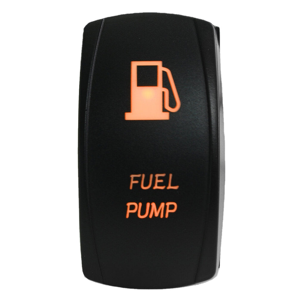 DC12/24V Fuel Pump LED Switch For Marine Boat Car Motorcycle Red/Blue/Green/Orange/White