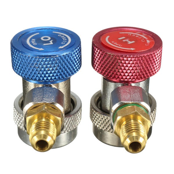 AC Air Condition Adjustable Quick Connector Adapter High/Low Pressure