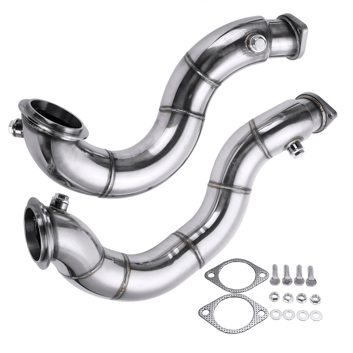 Stainless Steel Exhaust Pipe Muffler Decat Downpipe