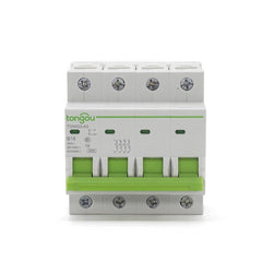DIN Rail Miniature Circuit Breaker 110V/230V/400V 4.5KA Type B