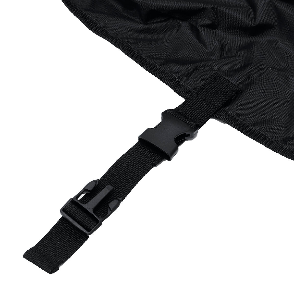 210D Black Heavy-Duty Center Console T-Top Roof Boat Cover