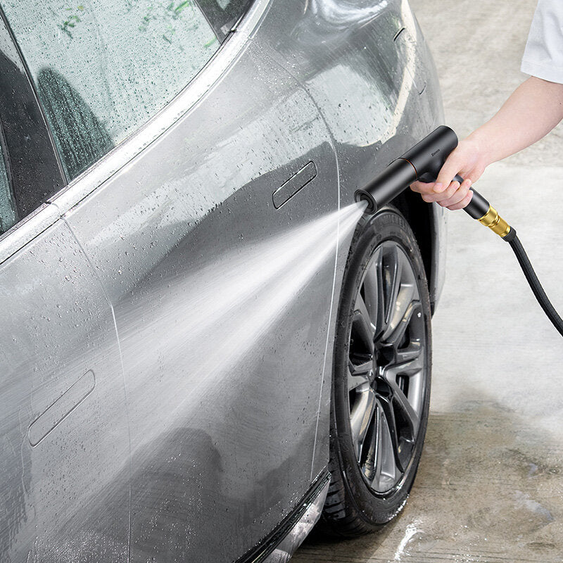 Car Wash Spray Nozzle 4-layer Pressurization 5 Spray Patterns Washer for Gardening Cleaning Pet Bathing