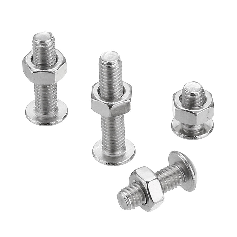 M3 M4 M5 Carbon Steel Screw Hex Socket Cap Head Bolt Nut Assortment 440Pcs