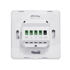 WiFi Smart Light Switch Push Button Smart Life/Tuya APP Remote Control Works with Alexa Google Home for Voice Control 1/2/3 Gang