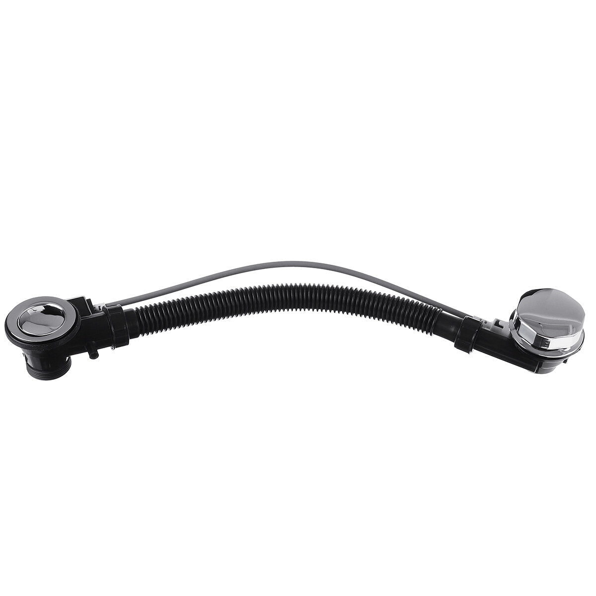 Rotary Bathtub Drain Water Removal Device Sewer Pipe Chorme Drainpipe