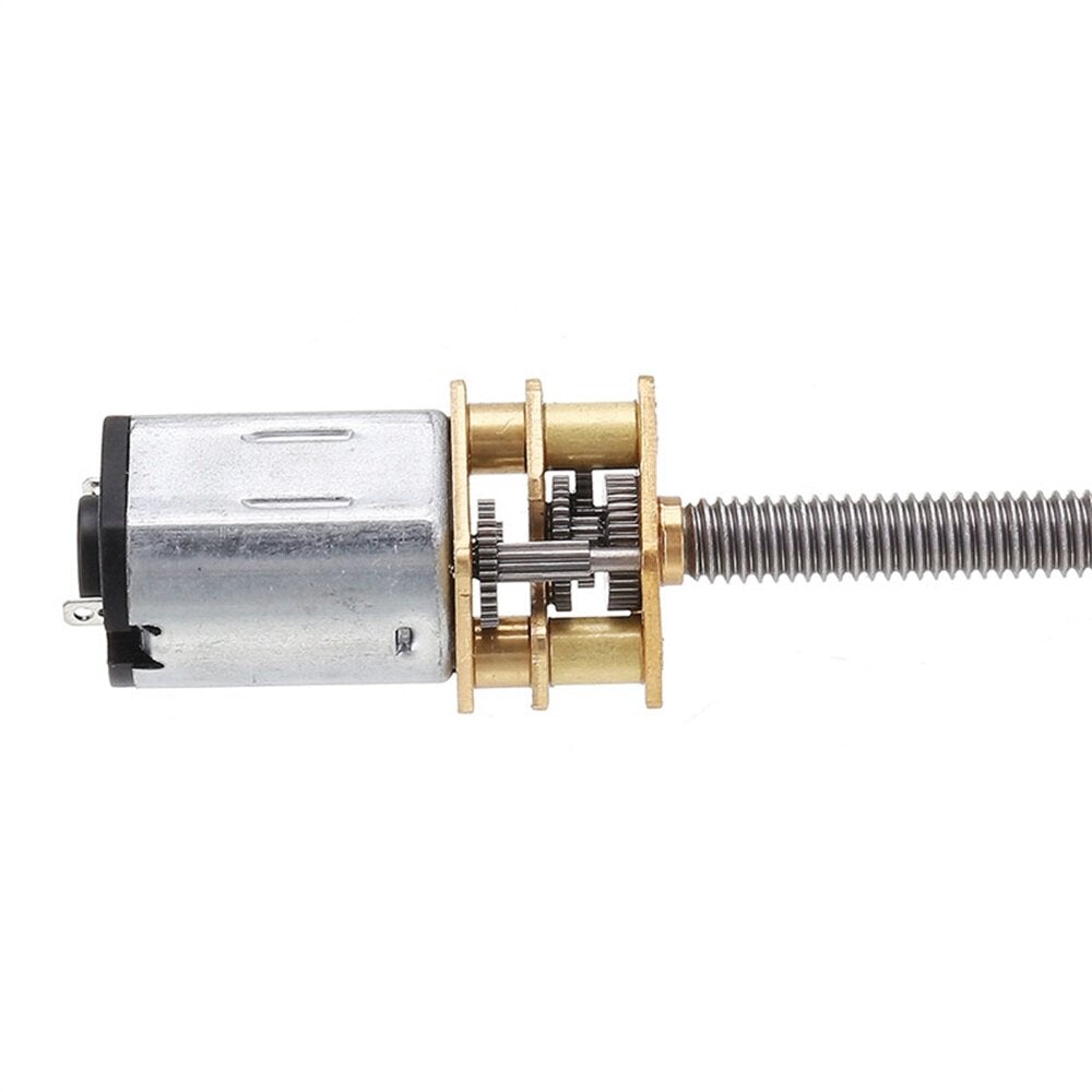 DC 12V 60/100/200/300/400RPM N20 Deceleration Gear Motor with T-type Quick Thread Output Shaft