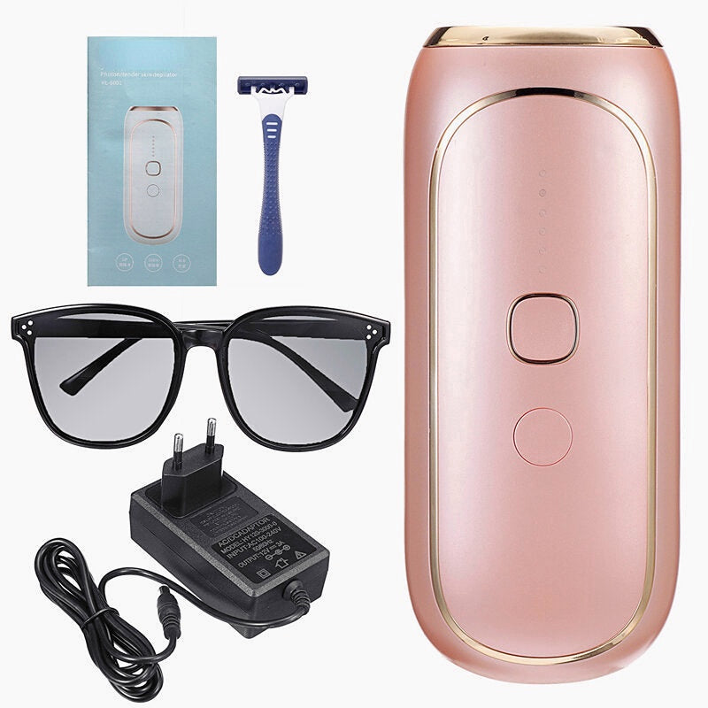 999,999 Flashes IPL Laser Permanent Hair Removal Device 2 Modes 5 Levels Painless Body Leg Epilator