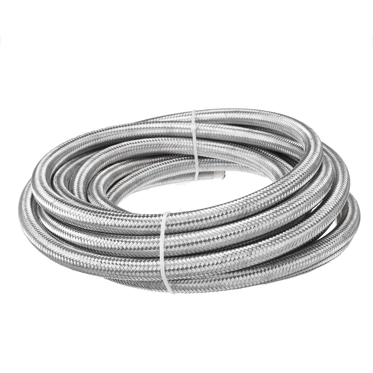 20FT 609.6cm Fuel Hose Oil Gas Line PTFE Stainless Steel Braided