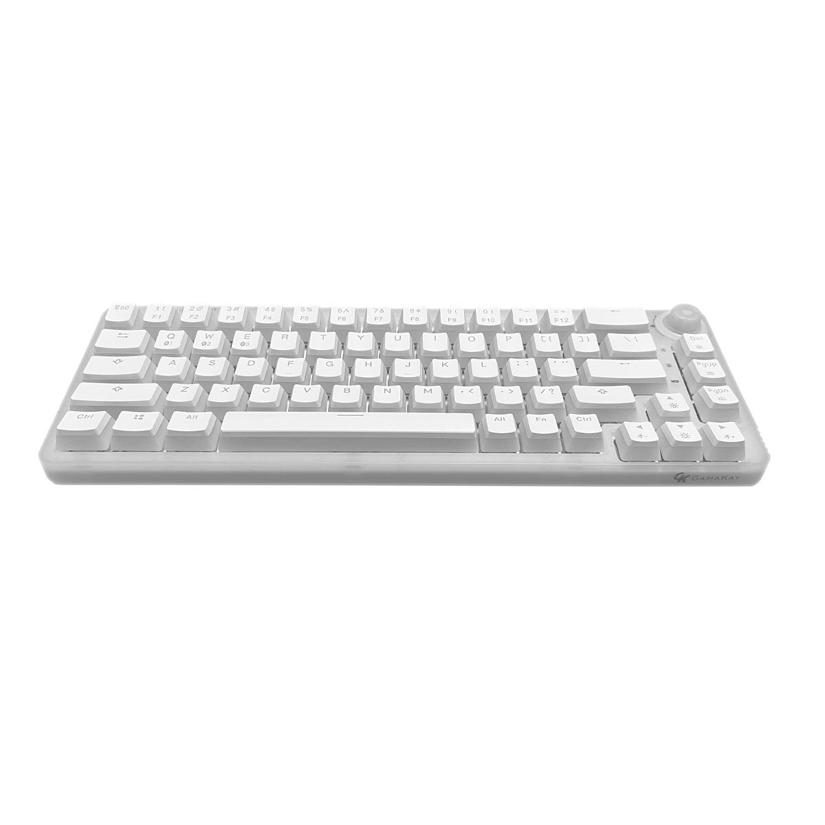 Mechanical Gaming Keyboard Customized Keyboard 67 Keys Hot Swapable Triple Mode Type-C Wired Bluetooth 2.4G Wireless With Rotate Button