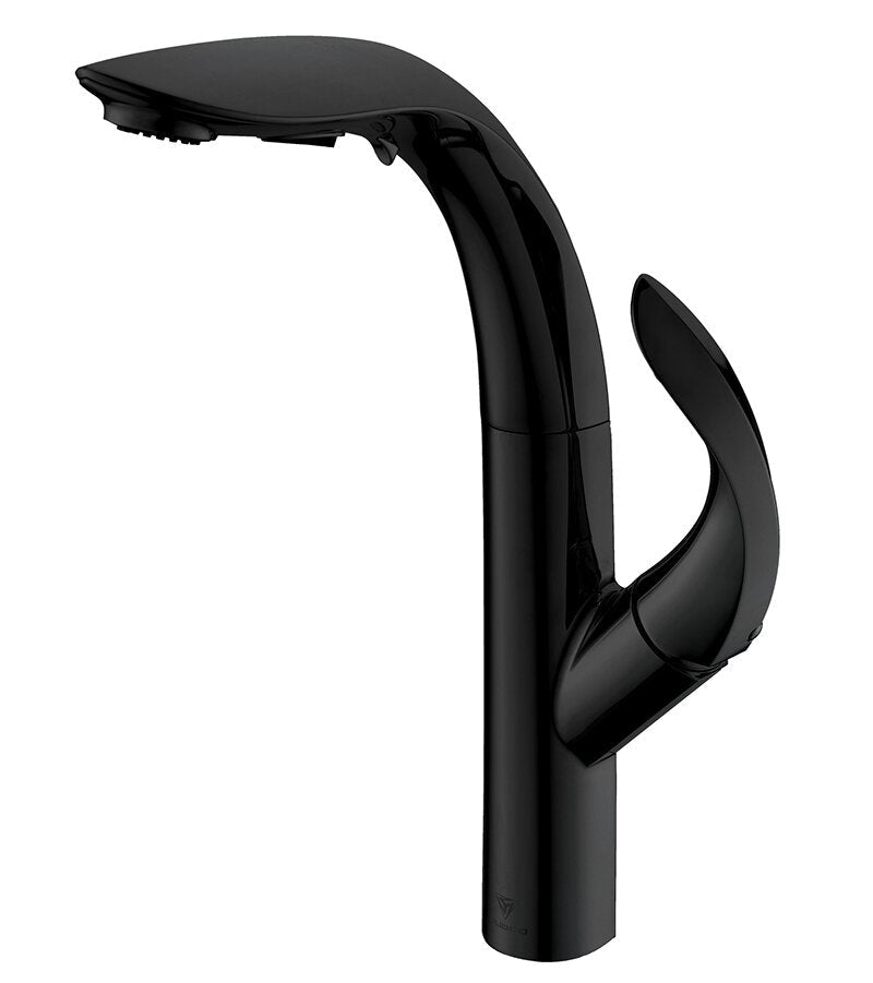 Zinc Alloy Kitchen Sink Pull Out Faucet Single Handle Double Water Modes Cold And Hot Mixer Tap cUPC NSF Certified