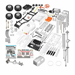 2.4G 4WD RC Car Kit for TOYATO Metal 4X4 Pickup Truck No Servo Battery ESC Transmitter